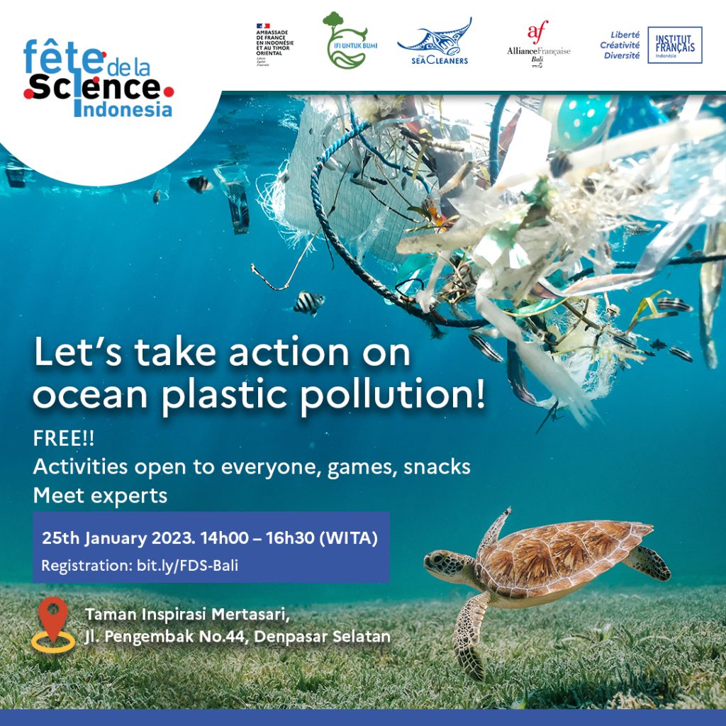 Eflyer Fête de la Science à Bali