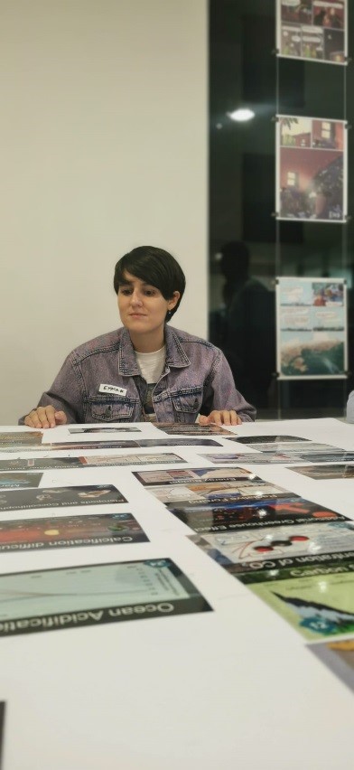 Une collègue de l’IFI participe à l’atelier de la « Fresque du Climat »