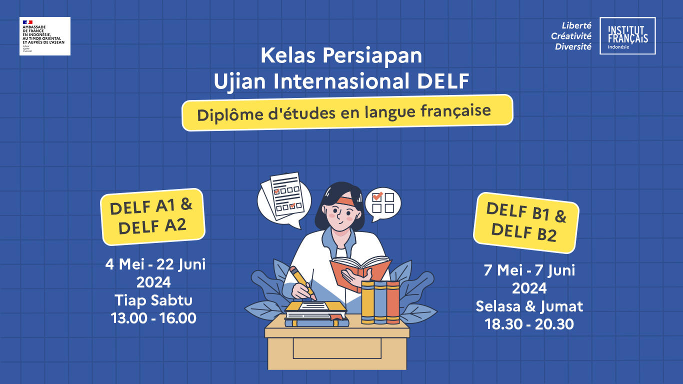 Kelas Persiapan ujian DELF – IFI Surabaya