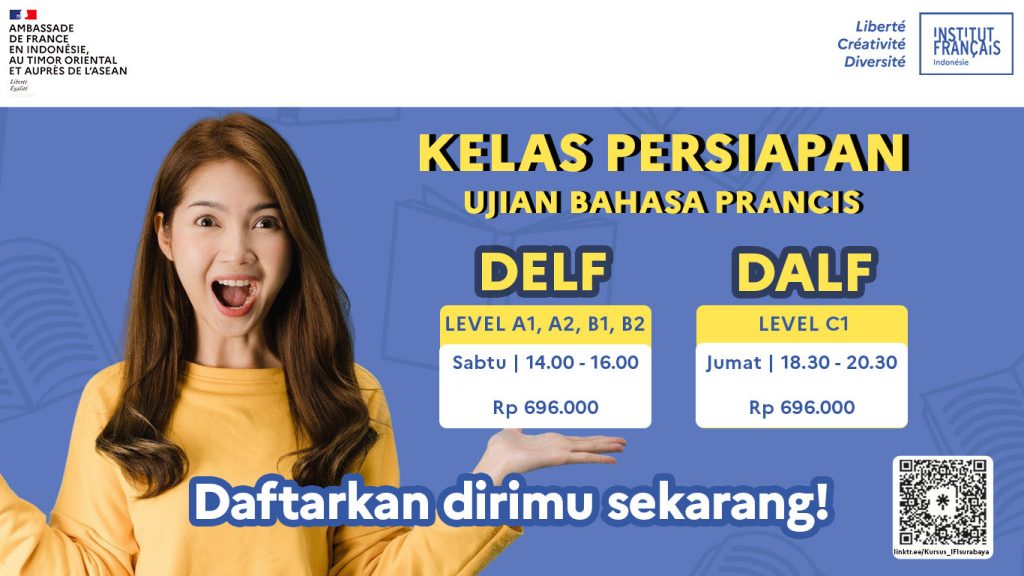 Cours de la préparation DELF-DALF IFI Surabaya
