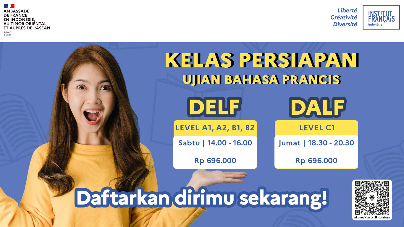 Cours de la préparation DELF-DALF IFI Surabaya