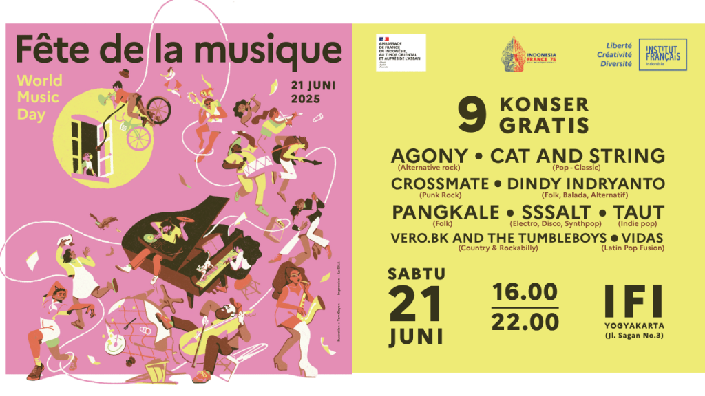 Fête de la Musique 2025 di Yogyakarta