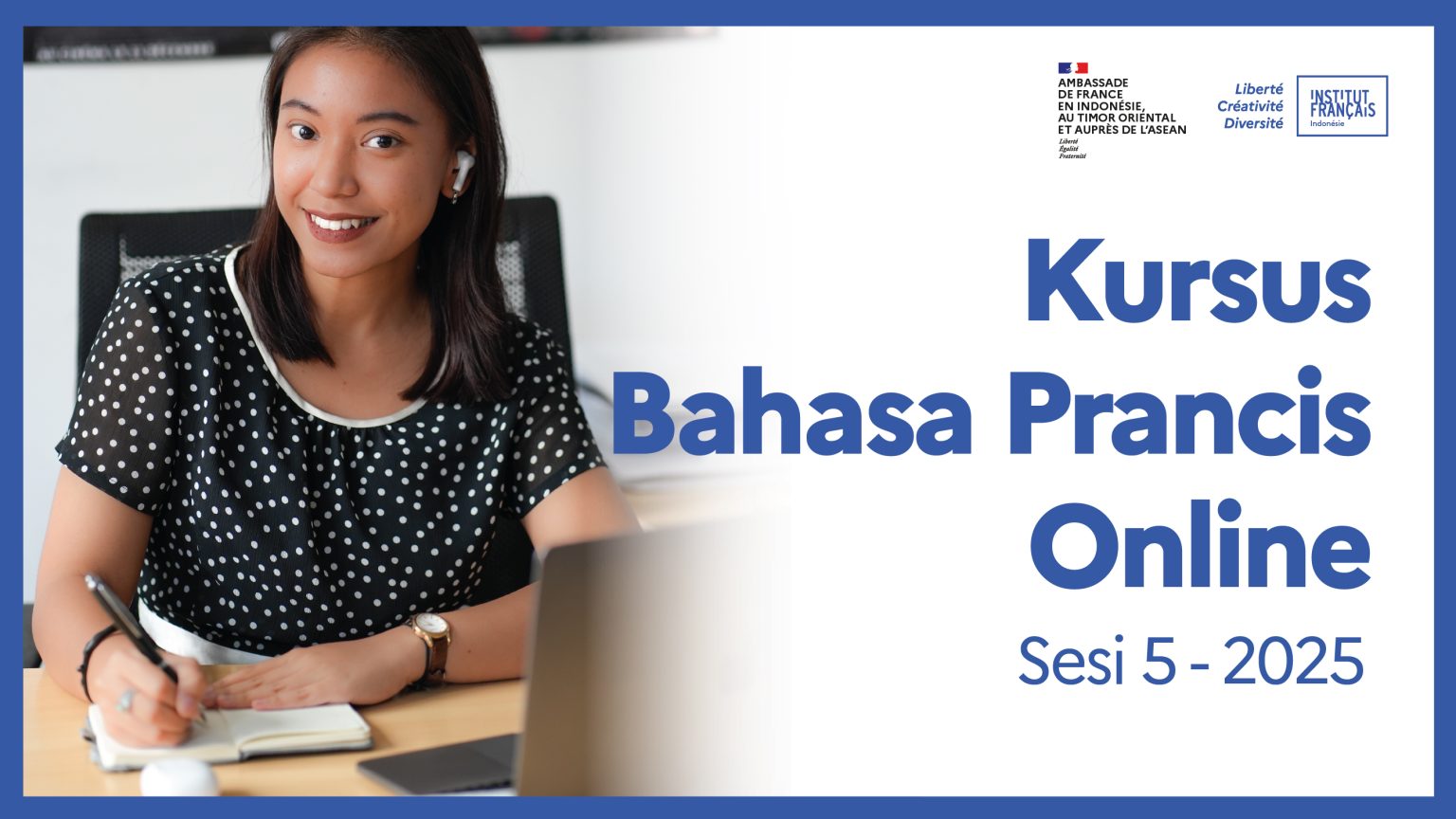 Kursus Bahasa Prancis Online Sesi 5 – 2025