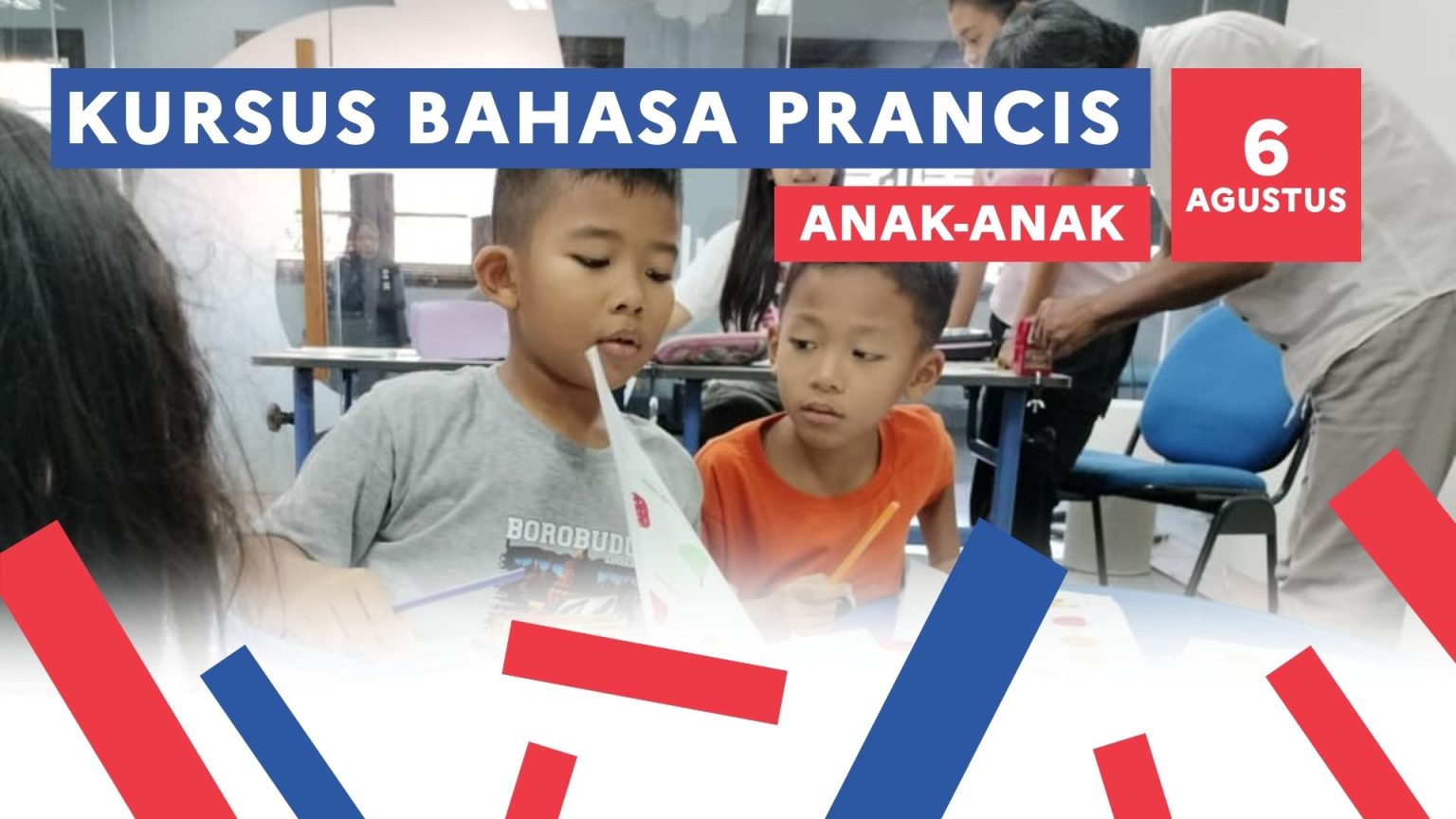 Cours de français pour enfants – IFI Surabaya