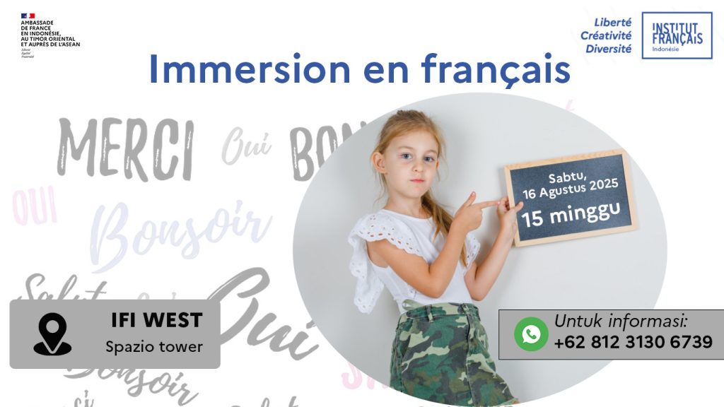 Kelas Immersion Anak – IFI West Surabaya
