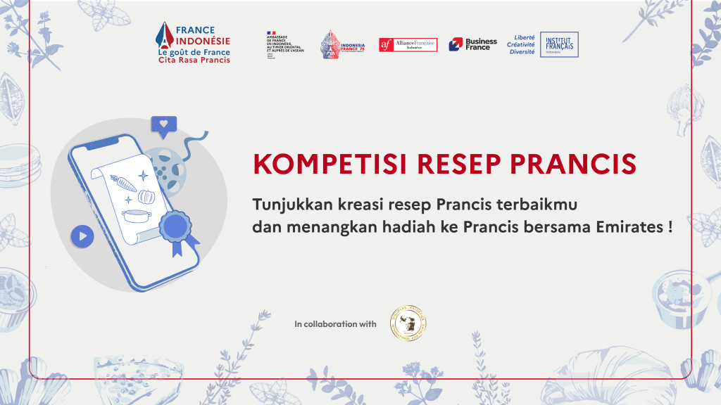 Concours de recettes françaises Le goût de France – Cita Rasa Prancis 2025