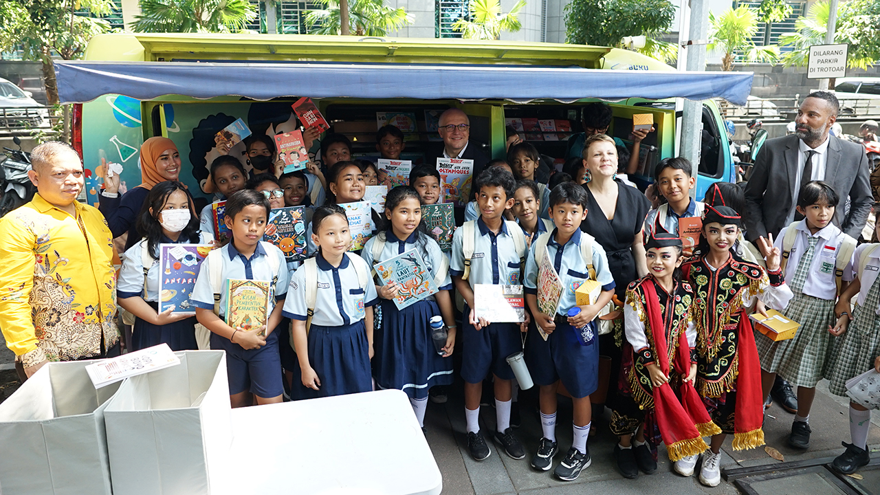 Peluncuran BiMo di Taman Bungkul, Surabaya pada 23 September 2025