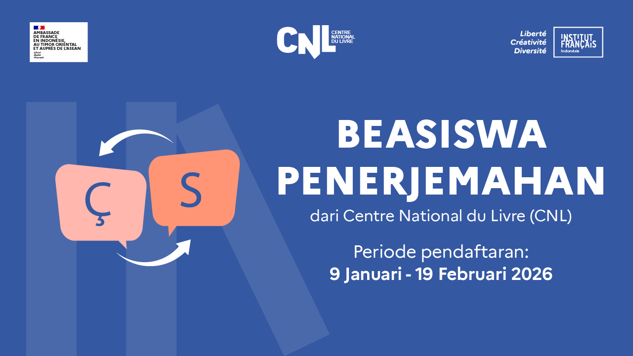 Beasiswa Penerjemahan oleh Centre National du Livre (CNL)