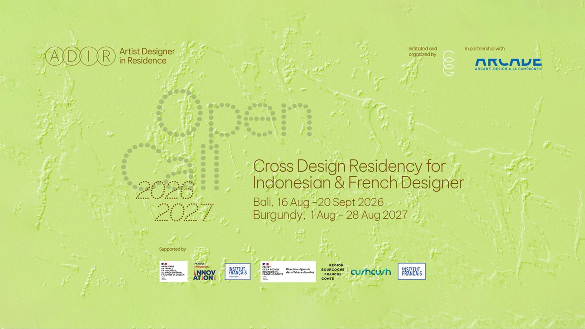 Panggilan Pendaftaran: Artist Designer in Residence (ADIR) 2026 – 2027