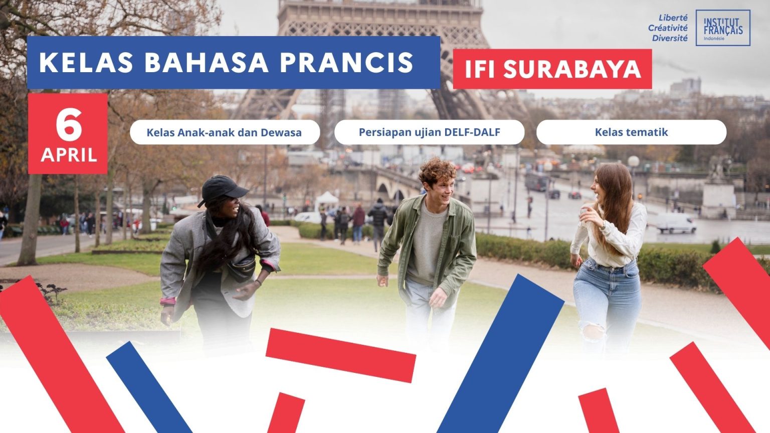 Buka Jendela Dunia: Kelas Bahasa Prancis Sesi April Kini Dibuka!