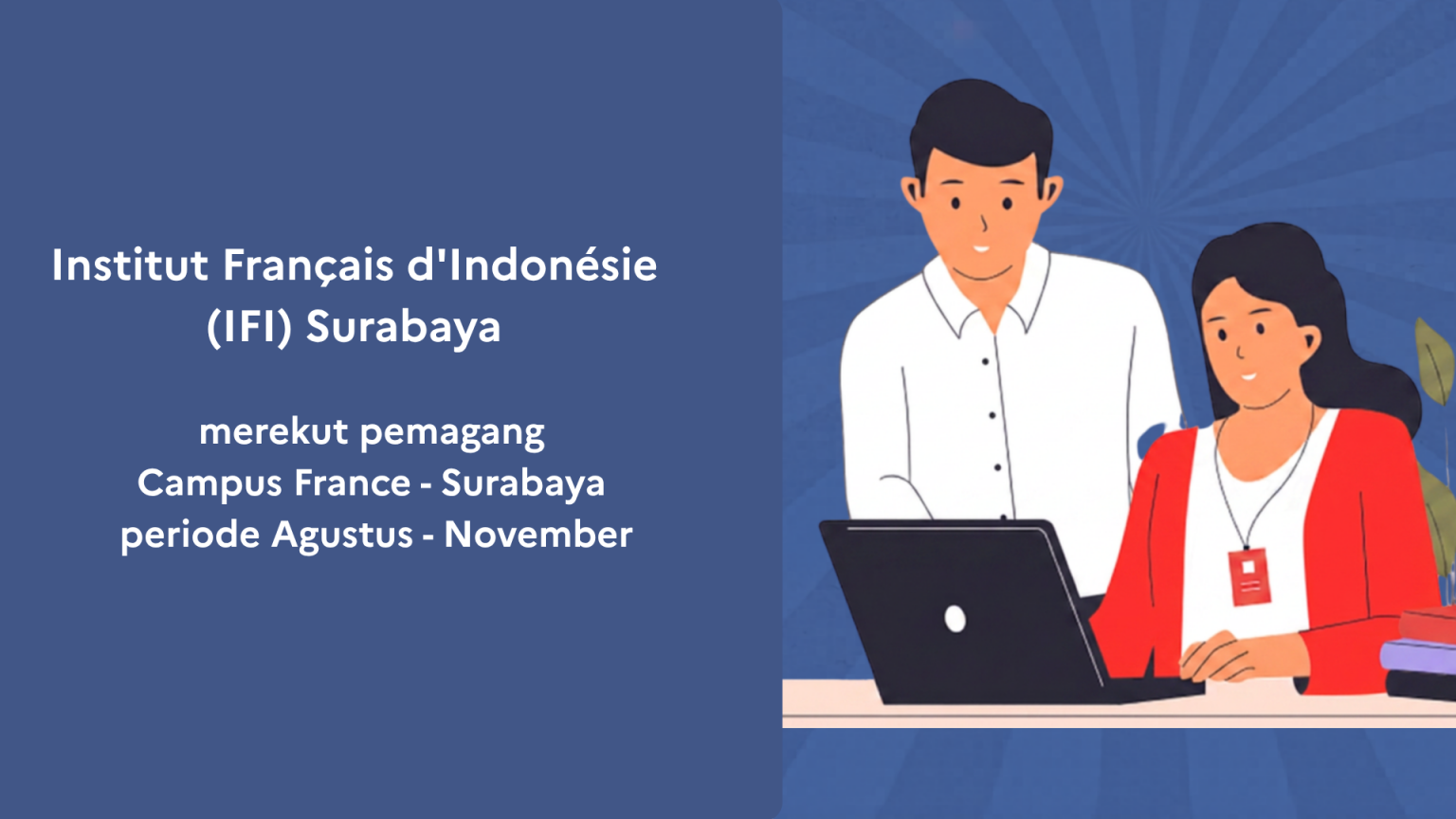 Offre de stage – Campus France Surabaya